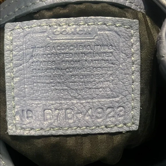 Vintage Coach Bag Style #B7B-4922 - Picture 8 of 9